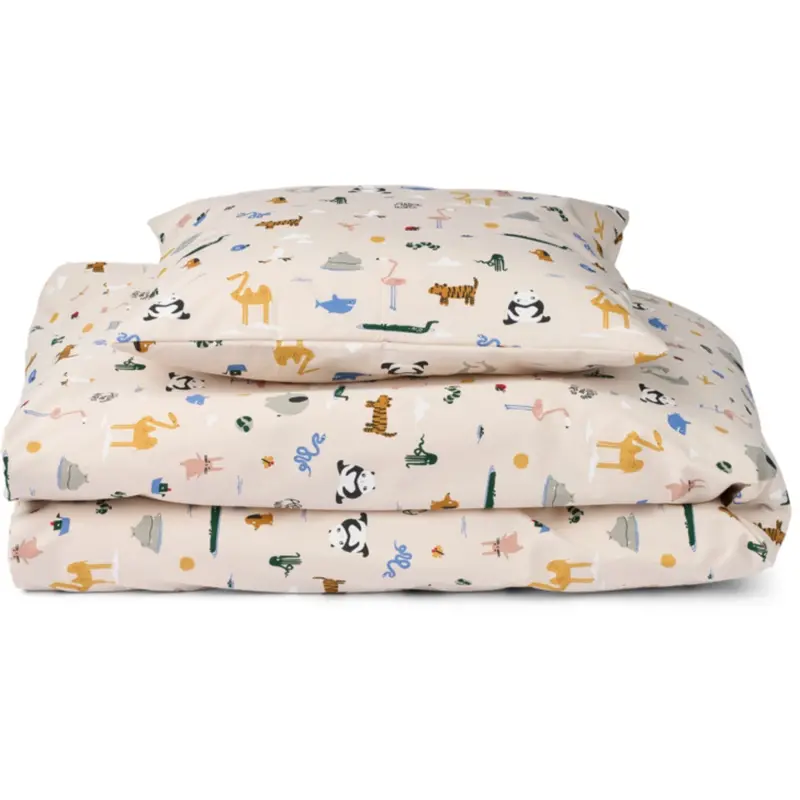 Liewood Around The World / Sandy Carmen Baby Printed Sengetøj 2