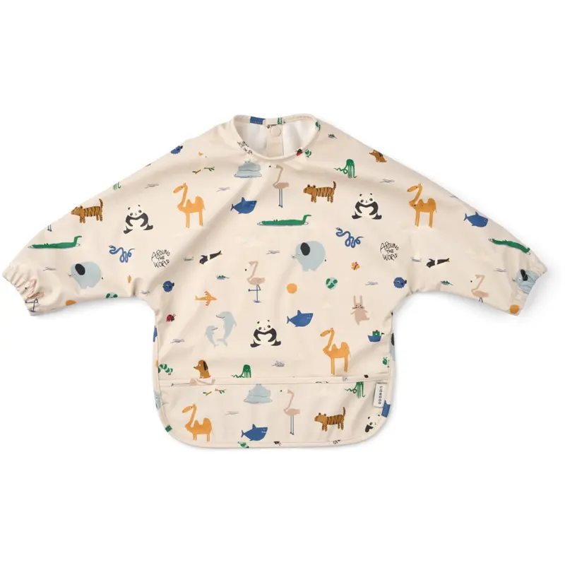 Liewood Around The World / Sandy Merle Printed Cape Hagesmæk 1