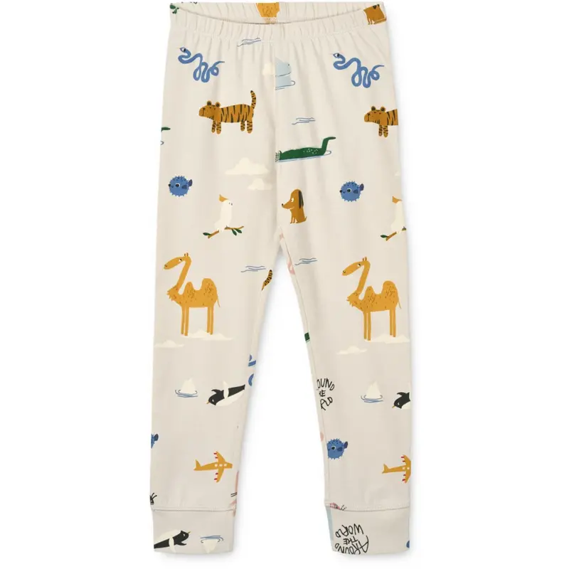Liewood Around The World / Sandy Wilhelm Printed Pyjamas Sæt 3