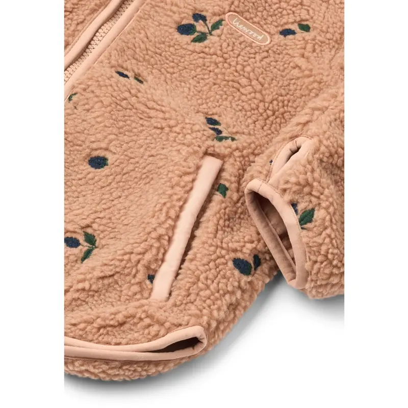 Liewood Berry / Pale Tuscany / Embroidery Mara Pile Jakke 3