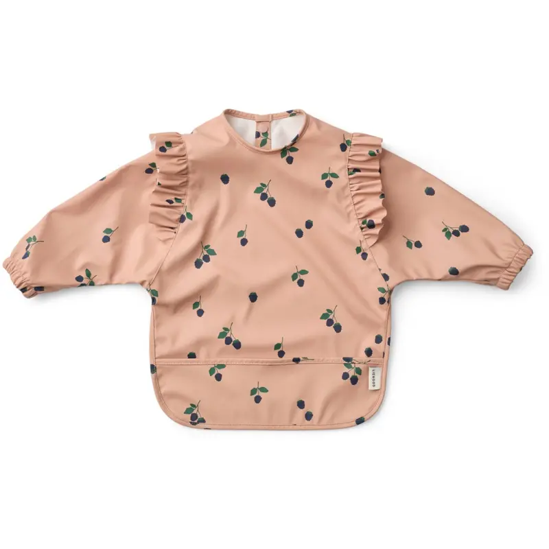 Liewood Berry / Pale Tuscany Merle Ruffle Cape Hagesmæk 1