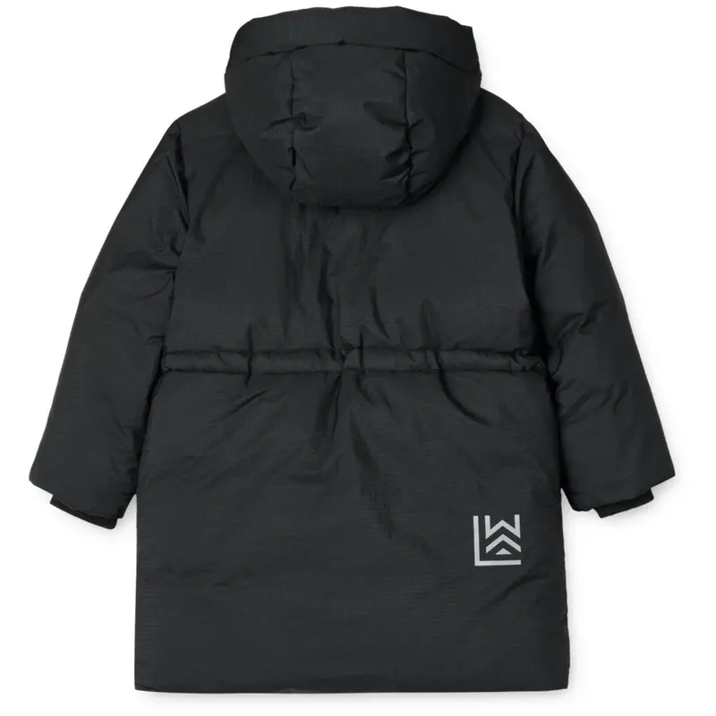 Liewood Black Bille Long Dunjakke 7