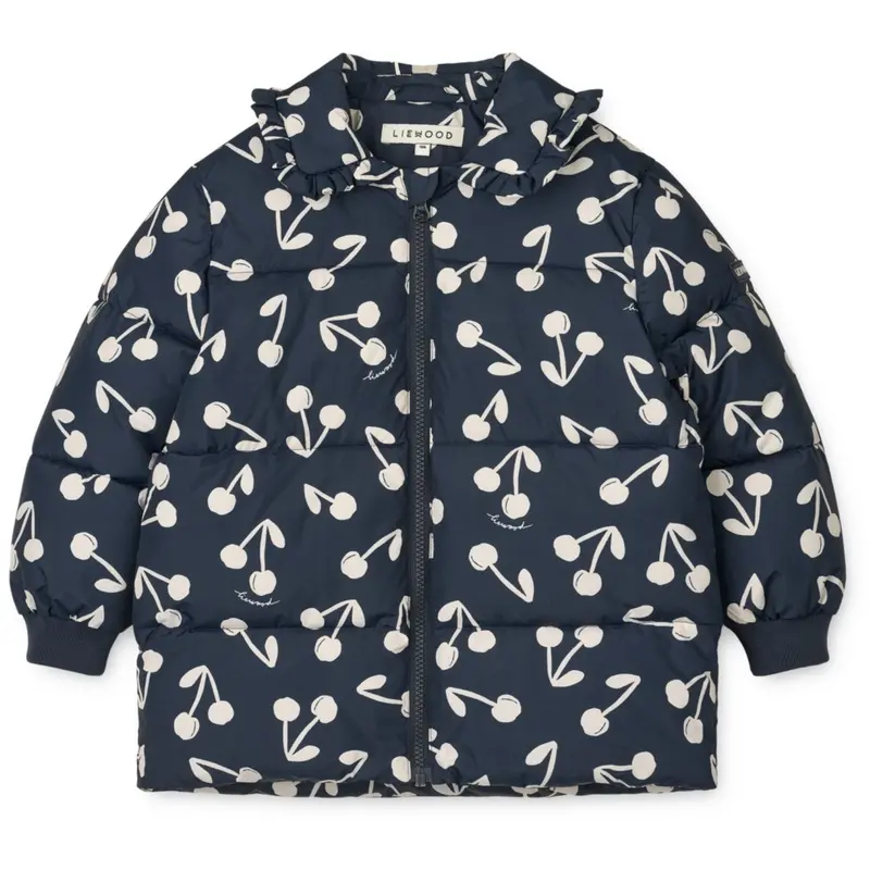 Liewood Cherry Blossom / Classic Navy Anemone Long Jakke 1