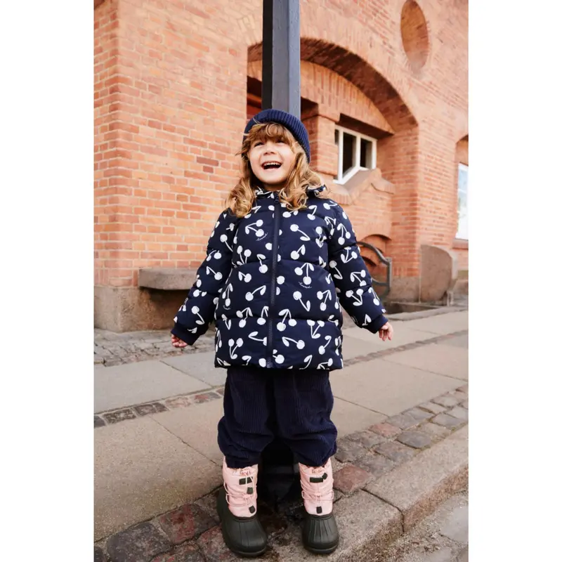 Liewood Cherry Blossom / Classic Navy Anemone Long Jakke 3