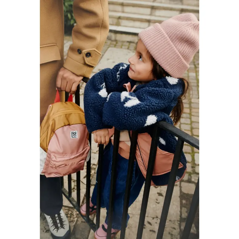 Liewood Cherry Blossom / Classic Navy Noam Pile Jakke 2