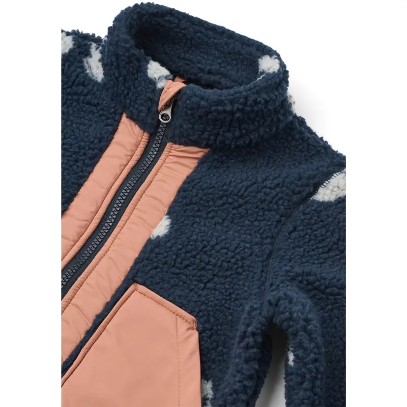 Liewood Cherry Blossom / Classic Navy Noam Pile Jakke 5