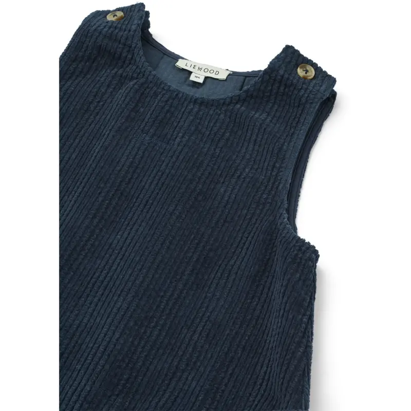 Liewood Classic Navy Annamay Corduroy Kjole 2