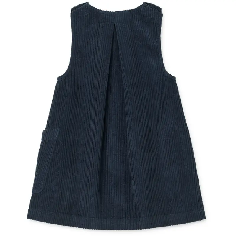 Liewood Classic Navy Annamay Corduroy Kjole 3