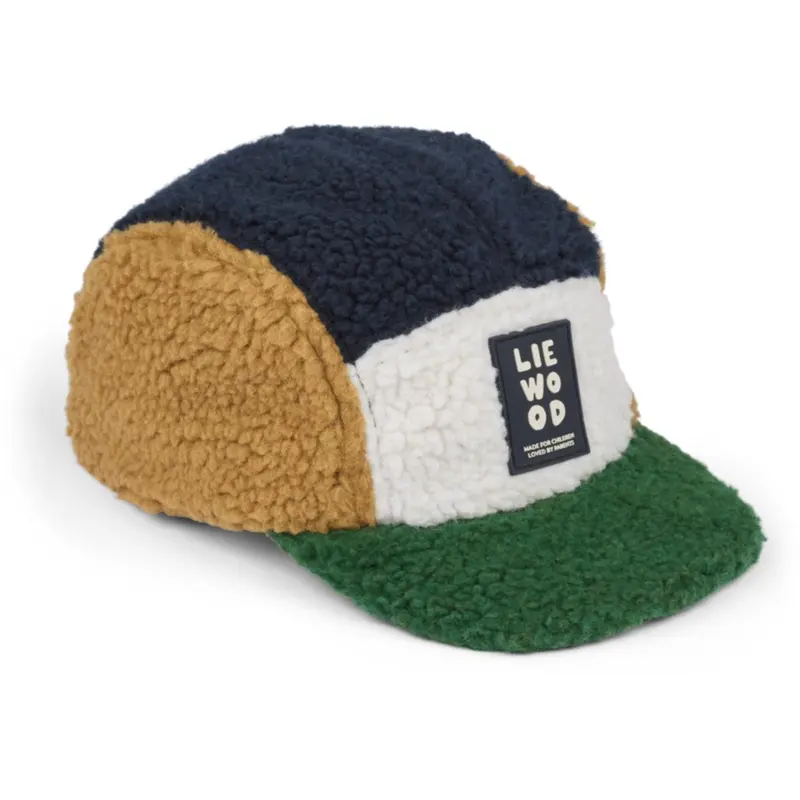 Liewood Classic Navy Multi Mix Rory Pile Kasket 1