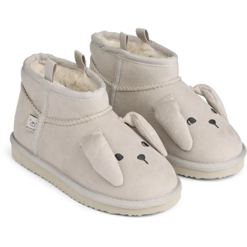 Liewood Dumbo Grey Alban Rabbit Shoes 1
