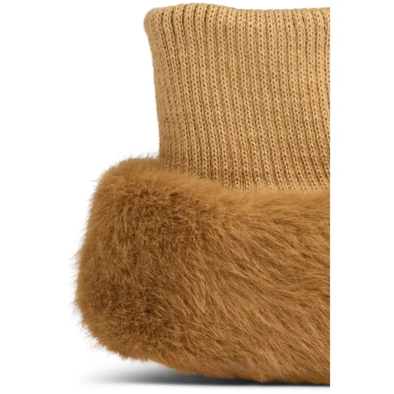 Liewood Golden Caramel Beth Bjørn Plys Slipper 3