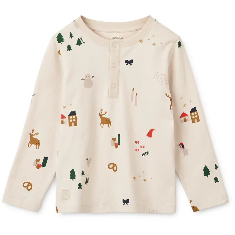 Liewood Jule Pyjamas Sæt Sandy Holiday Wilhelm 2