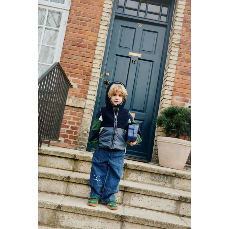 Liewood Medium Blue Denim Cesar Placement Denim Bukser 3