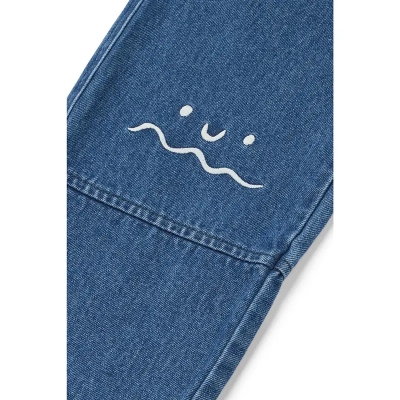 Liewood Medium Blue Denim Cesar Placement Denim Bukser 4