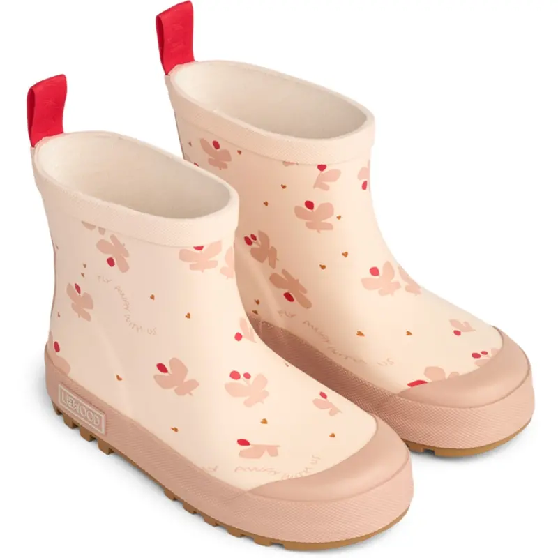 Liewood Mini Butterfly / Apple Blossom Tekla Printed Gummistøvler 1
