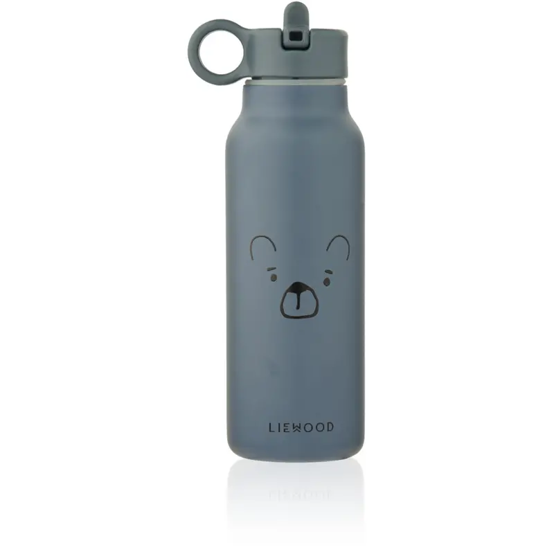 Liewood Mr Bear Whale Blue Falk Drikkedunk 350 Ml 1