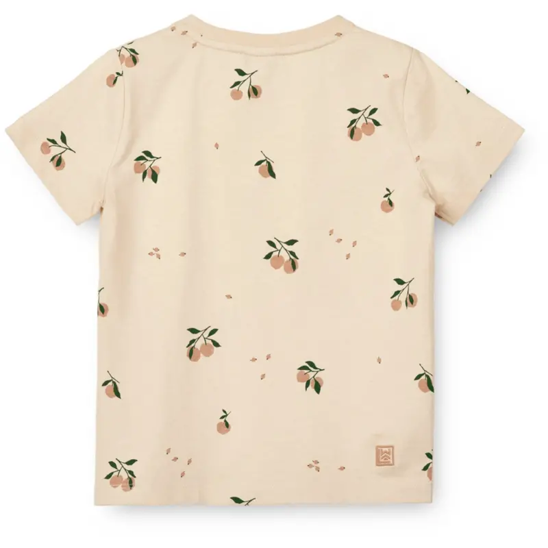 Liewood Peach / Sea Shell Apia Printed Shortsleeve T-Shirt 3
