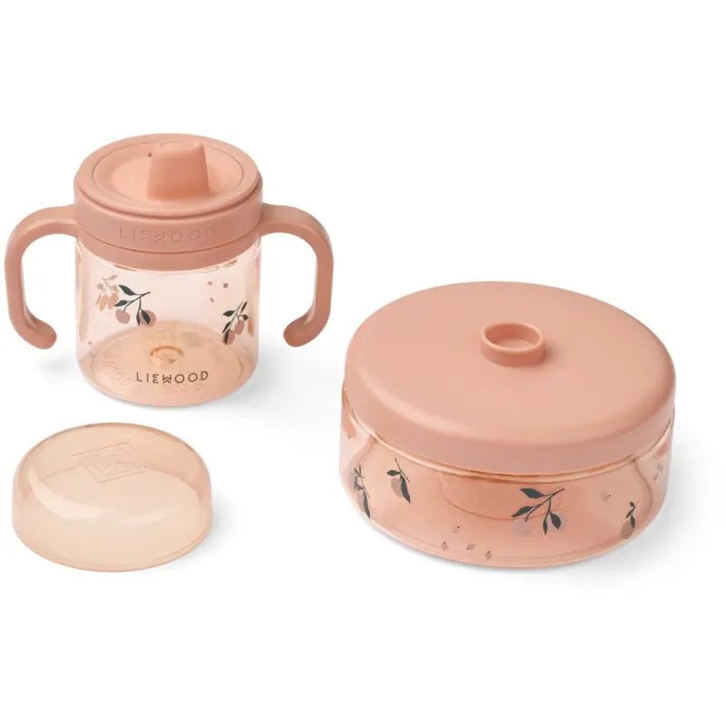 Liewood Peach / Sea Shell Beatrix Spisesæt 1