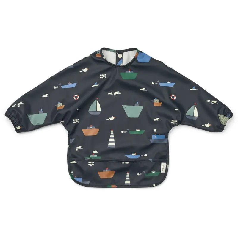 Liewood Sailing / Classic Navy Merle Printed Forklæde 1