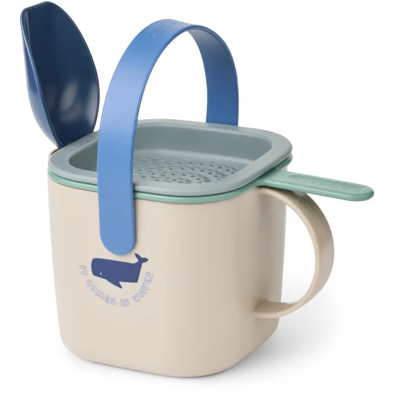Liewood Shark / Dove Blue Roald Sand Sæt 1