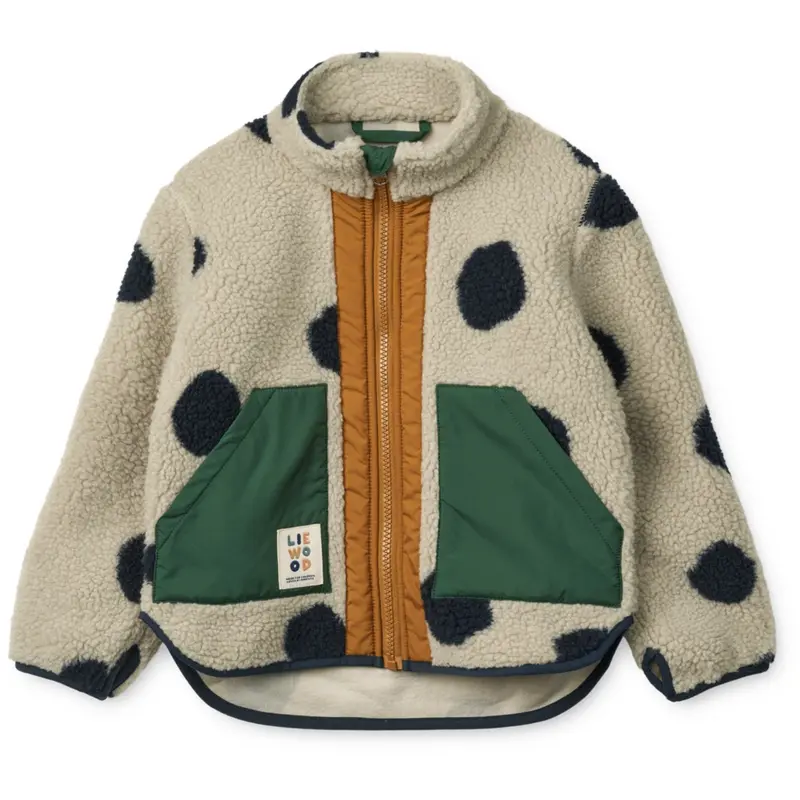 Liewood Spot Dots / Mist Noam Pile Jakke 1