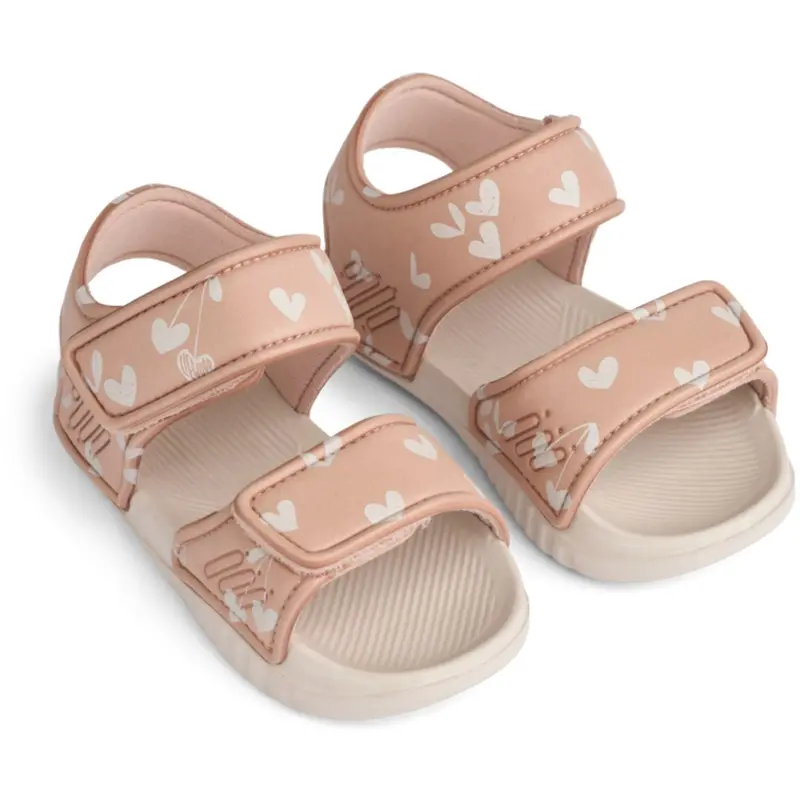 Liewood Sweethearts / Pale Tuscany Blumer Printed Sandaler 1