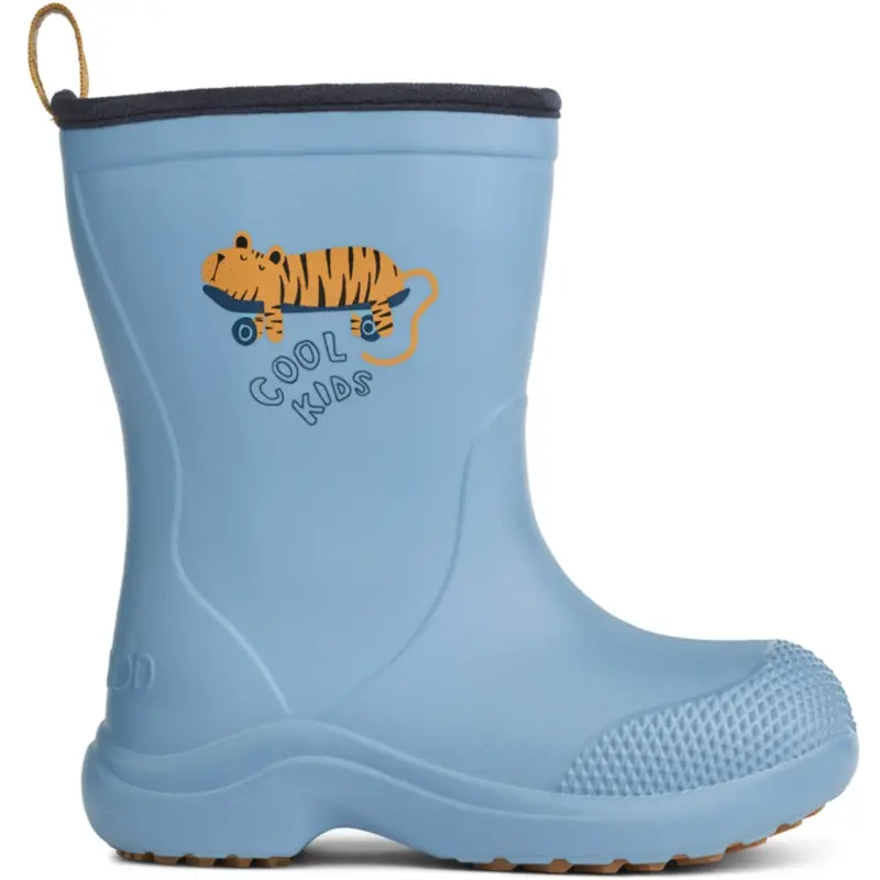 Liewood Tiger / Beach Blue Aston Gummistøvler 5
