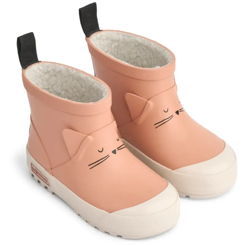 Liewood Tuscany Rose Jesse Cat Thermo Gummistøvler 1