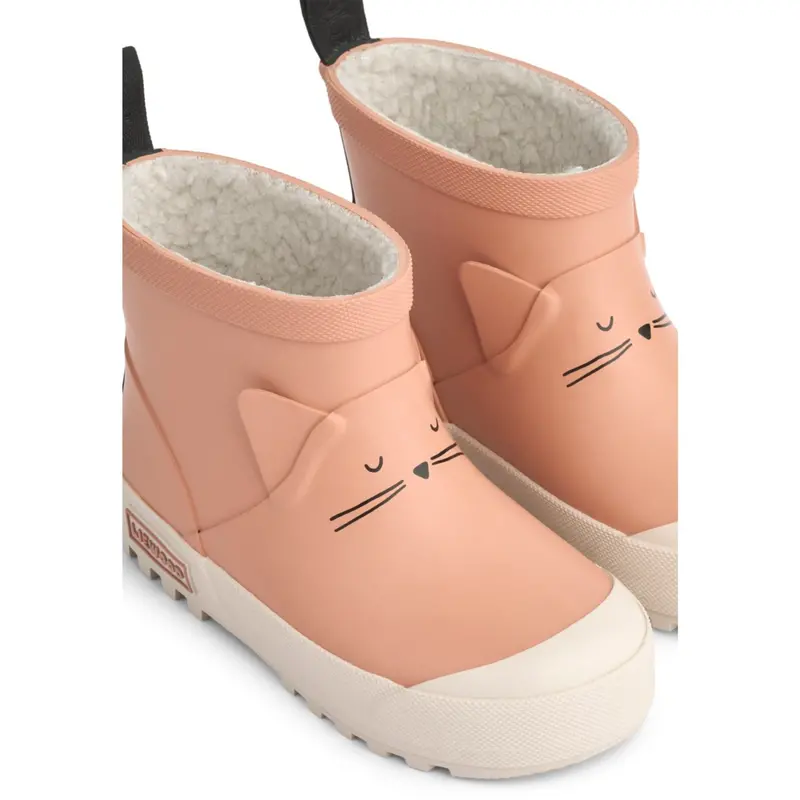 Liewood Tuscany Rose Jesse Cat Thermo Gummistøvler 2
