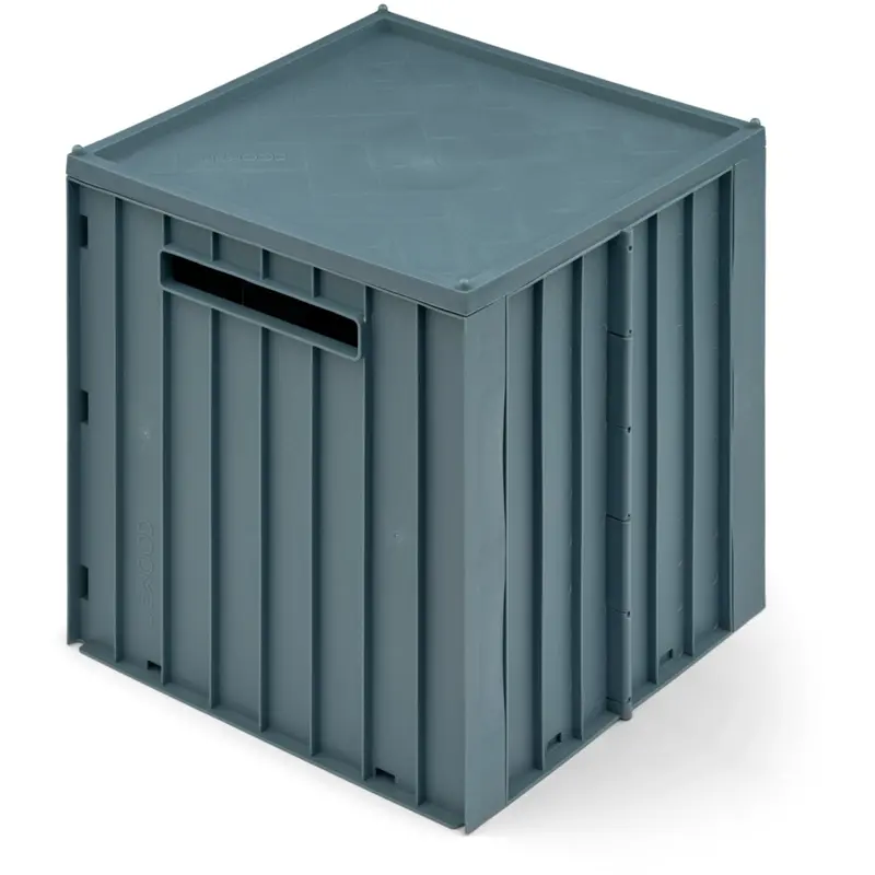 Liewood Whale Blue Elijah Opbevaring Box W. Lid 1