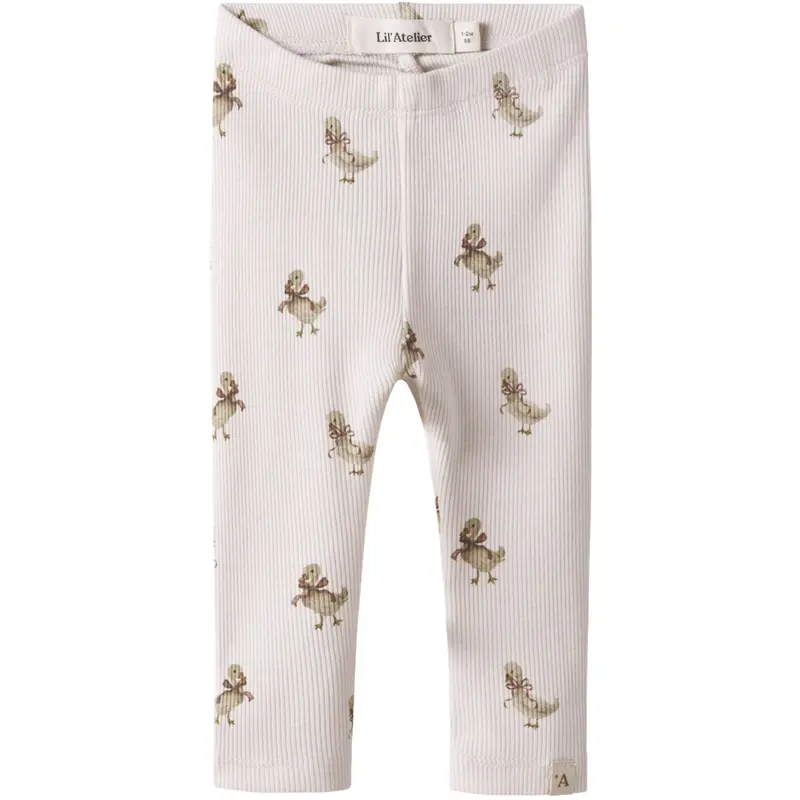 Lil'atelier Almost Mauve Goose Nbflavo Elf Slim Leggings Lil Noos 1