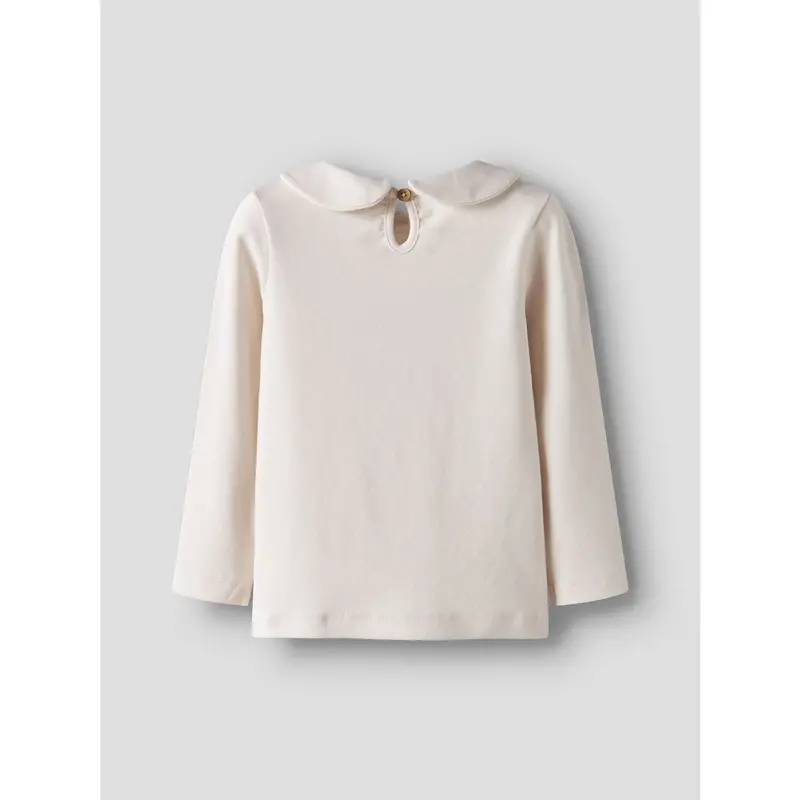 Lil'atelier Almost Mauve Nmffundo Emb Ls Slim Top Lil 2