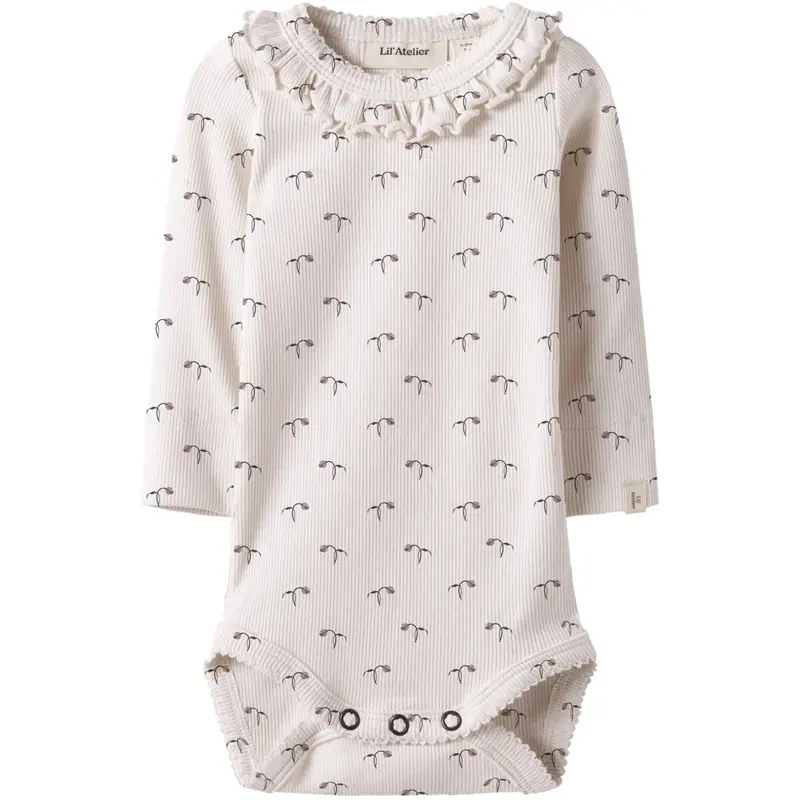 Lil'atelier Almost Mauve Tulip Nbfgago Kis Ls Slim Body Lil 1