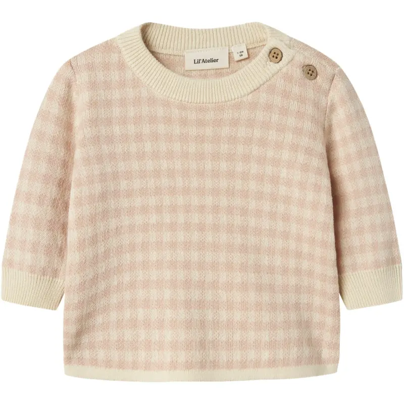 Lil'atelier Cameo Rose Nbfnadie Ls Loose Strik Lil 1