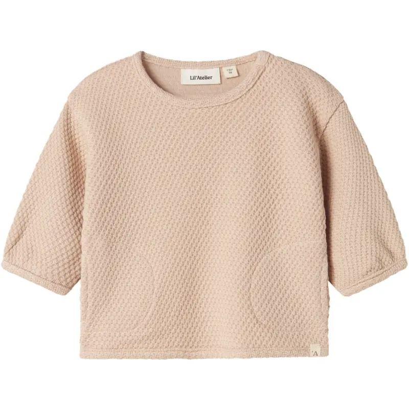 Lil'atelier Cameo Rose Nbfnoella Ls Oversize Sweat Lil 1