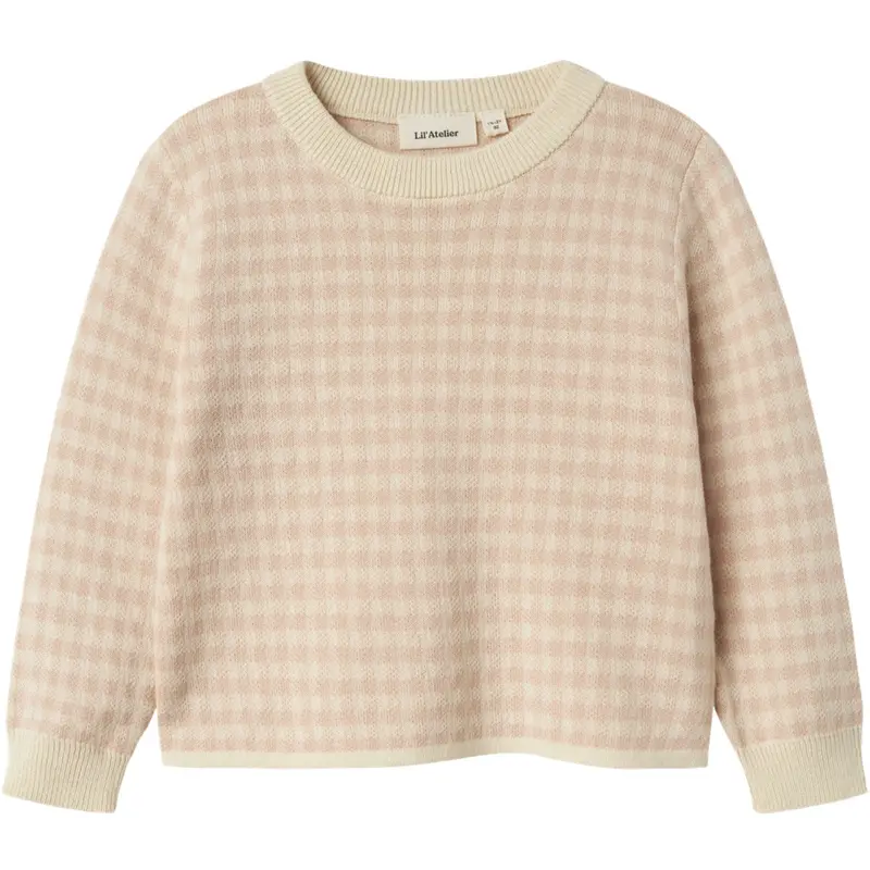 Lil'atelier Cameo Rose Nmfnadie Ls Loose Strik Lil 1