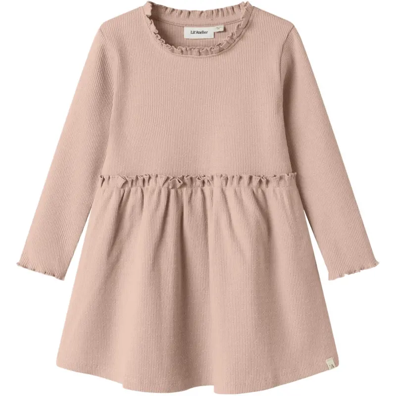 Lil'atelier Cameo Rose Nmfnora Ls Kjole Lil 1
