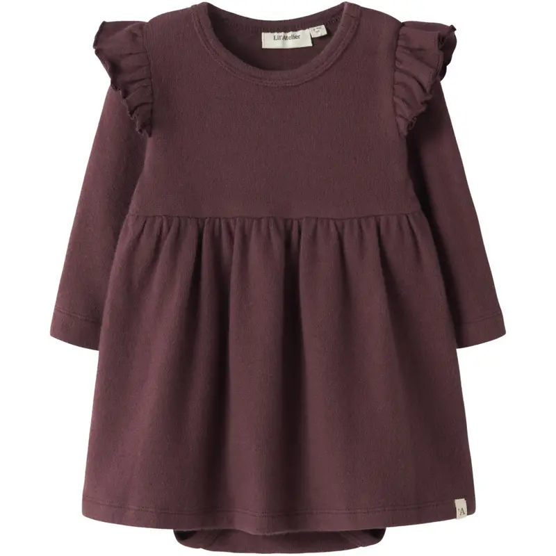 Lil'atelier Catawba Grape Nbfthora Hun Ls Body Kjole Lil 1
