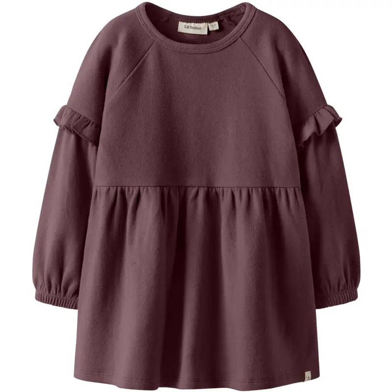 Lil'atelier Catawba Grape Nmfthora Hyn Ls Kjole Lil 1