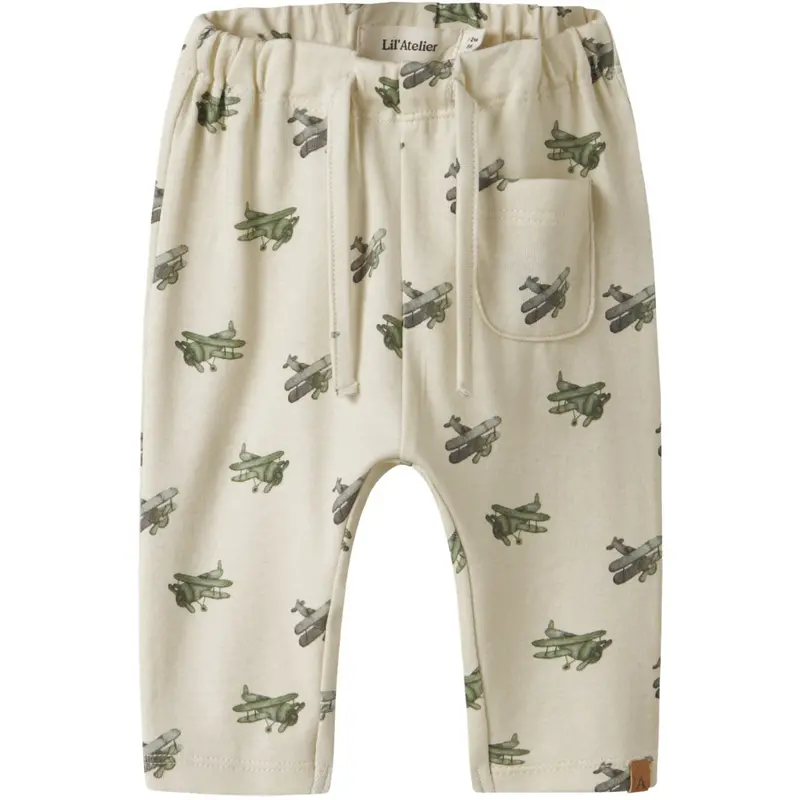 Lil'atelier Coconut Milk Airplane Nbmlayo Geu Loose Bukser Lil 1