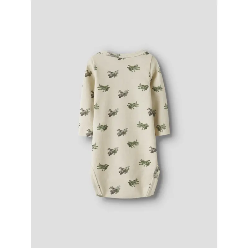 Lil'atelier Coconut Milk Airplane Nbmlayo Geu Ls Slim Body Lil 2