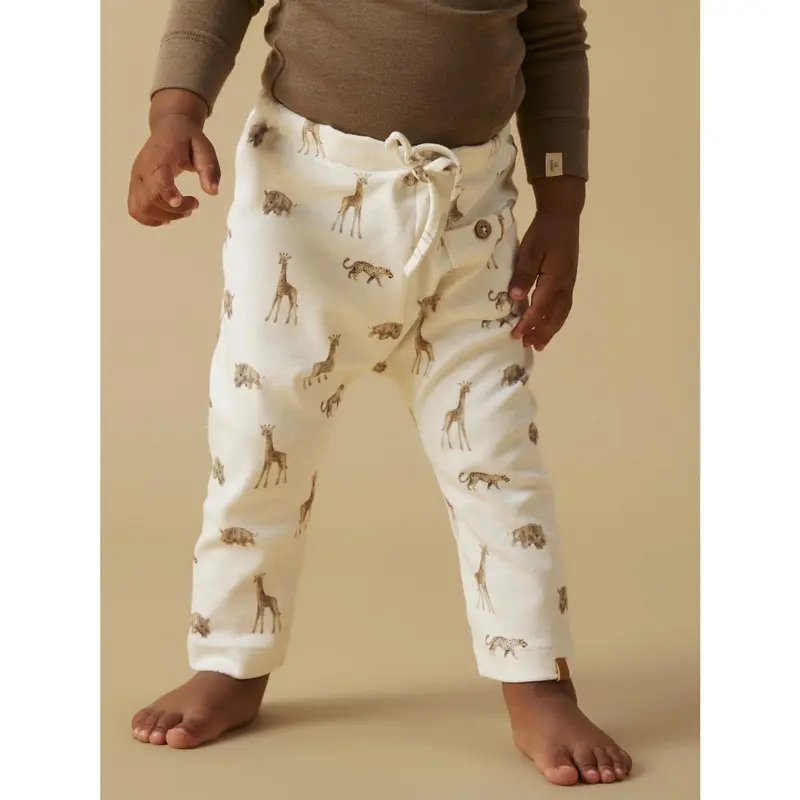 Lil'atelier Coconut Milk Animals African Nbmgayo Elo Loose Bukser Lil Noos 3