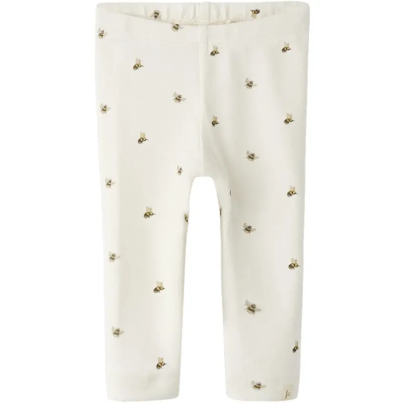 Lil'atelier Coconut Milk Bee Nbngayo Gno Slim Leggings Lil 1