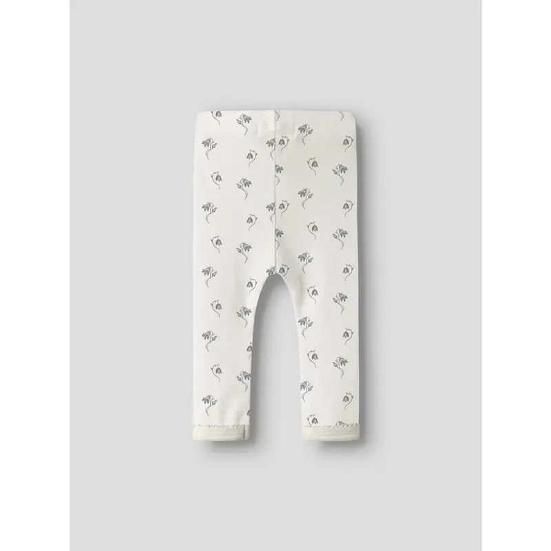 Lil'atelier Coconut Milk Bell Flower Nbfgayo Sag Slim Leggings Lil 2
