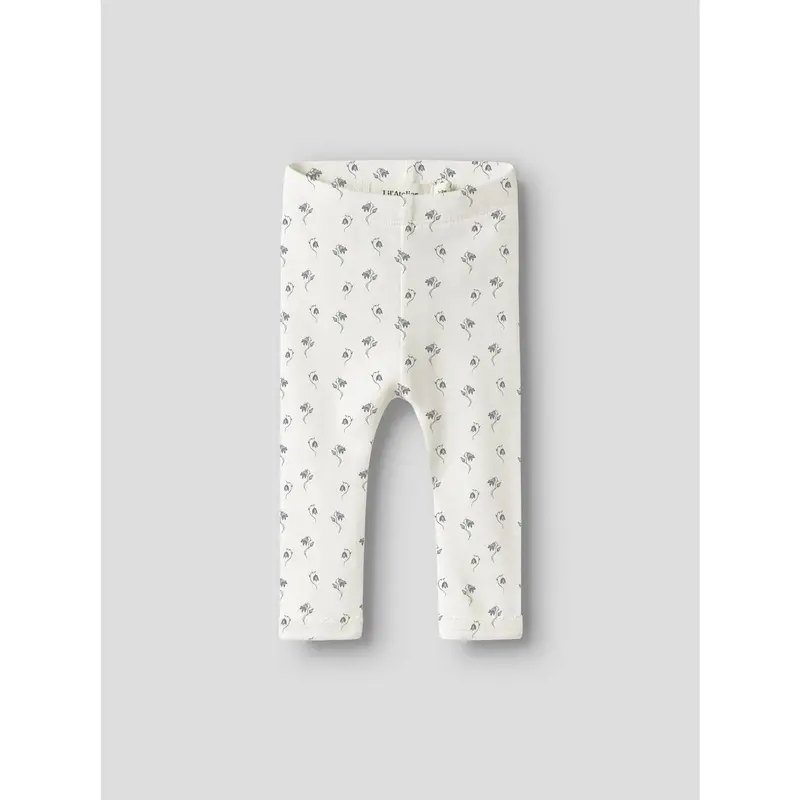 Lil'atelier Coconut Milk Bell Flower Nbfgayo Sag Slim Leggings Lil 3