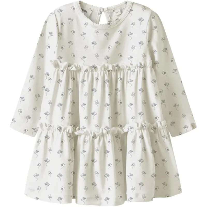 Lil'atelier Coconut Milk Bell Flower Nmfgayo Sel Ls Kjole Lil 1