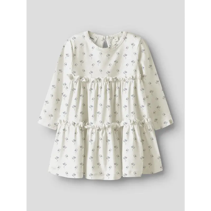 Lil'atelier Coconut Milk Bell Flower Nmfgayo Sel Ls Kjole Lil 3