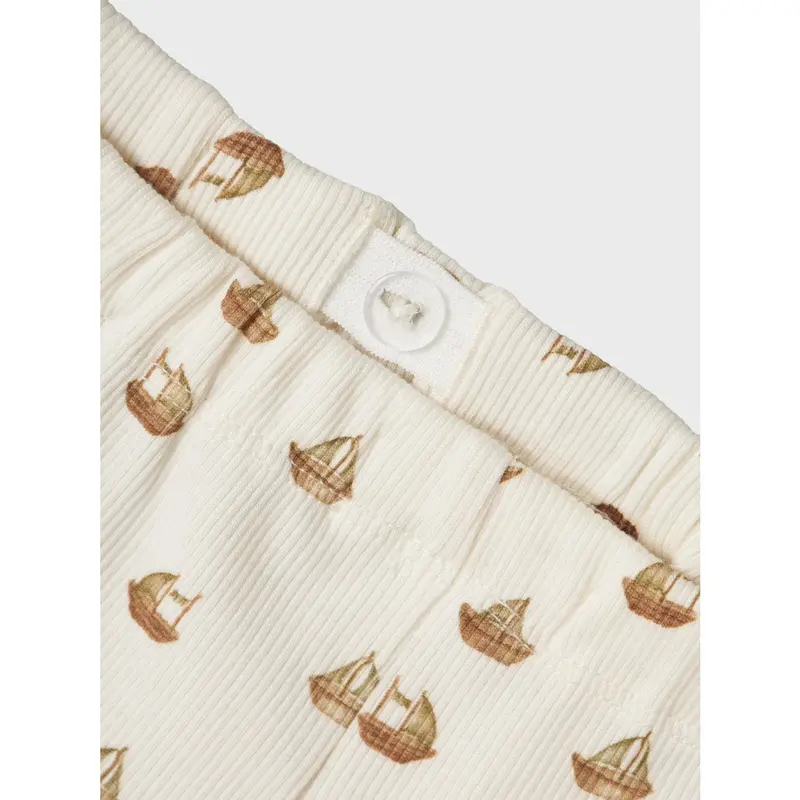Lil'atelier Coconut Milk Boat Nbmlavo Eko Loose Bukser Lil 2