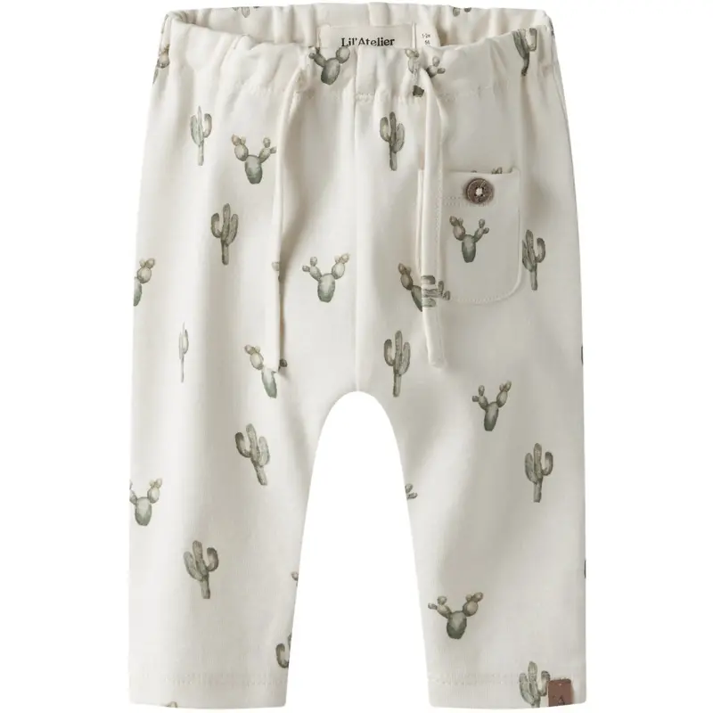 Lil'atelier Coconut Milk Cactus Nbmlayo Sak Loose Bukser Lil 1