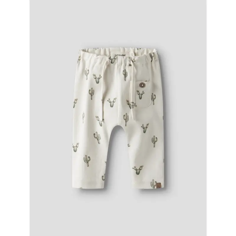 Lil'atelier Coconut Milk Cactus Nbmlayo Sak Loose Bukser Lil 3
